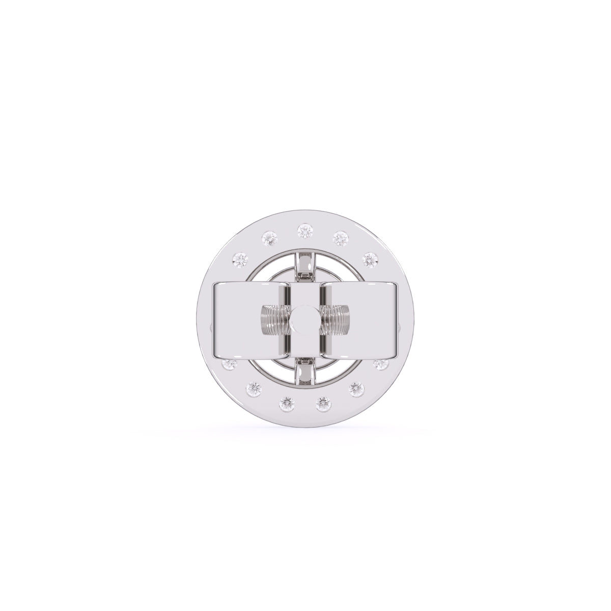 Lab Grown Diamond Cluster Halo Elegant Studs